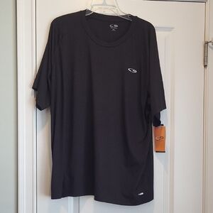 Champion Black Crew Neck Short Sleeve Tee